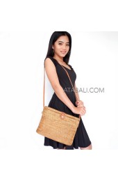 large size oval sling bags ladies fashion handmade square